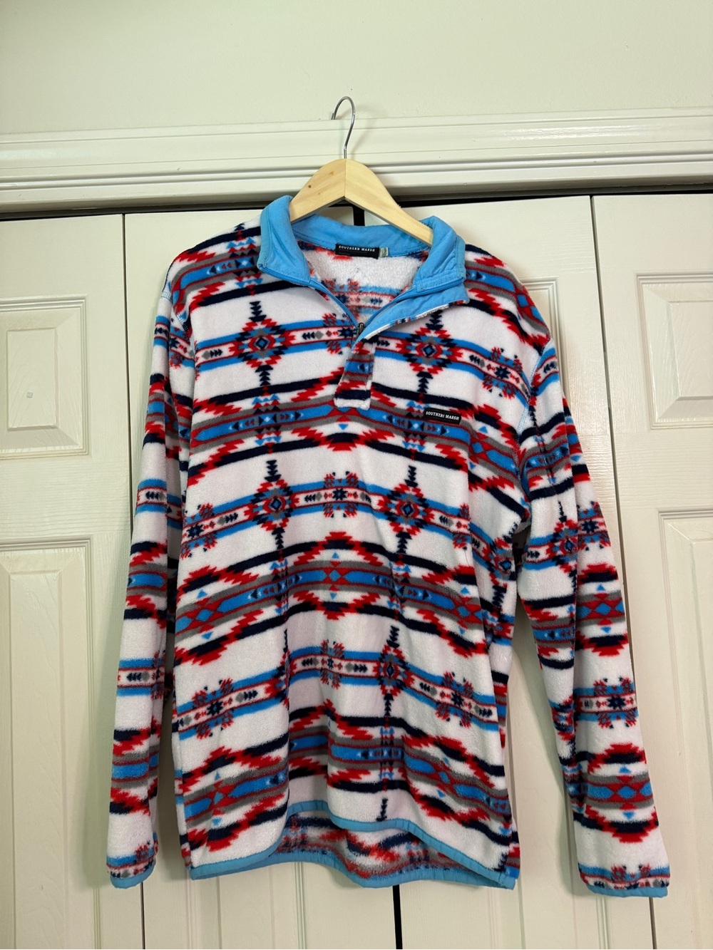 Southern Marsh fleece pullover